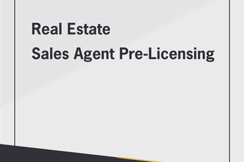 Real Estate Sales Agent Pre-Licensing (120 Hrs) - Free Real Estate License