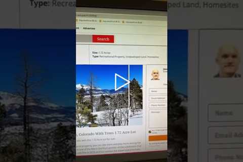 Land for sale Forbes Park Colorado #land #landforsale #colorado @greatlandinvestments 702-745-8545