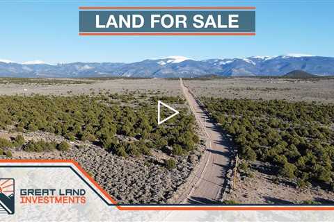 Affordable land for sale in Wild Horse Mesa San Luis Colorado 3.2 acres with mountain views