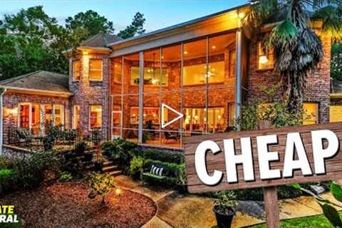 Buy These SUPER CHEAP Mansions In The CHEAPEST U.S. State