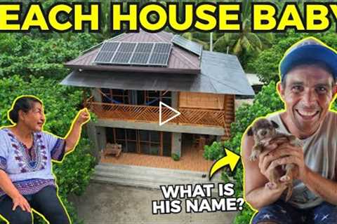 OUR NEW BABY! Philippines Beach Land - Building a Home In Davao Province