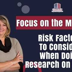 Focus On The Manager| Risk Factors To Consider When Doing Research On Funds