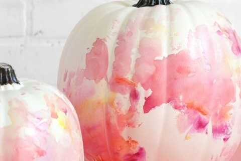 How to Paint Pumpkins