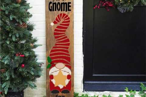 Gnome Outdoor Christmas Decorations