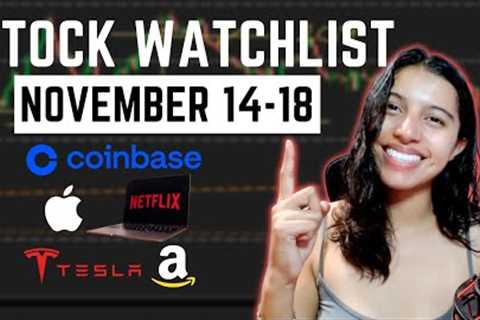 Stock Watchlist for the Week of November 14, 2022┃Day Trading Stocks