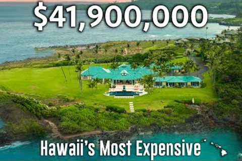 Inside The MOST EXPENSIVE House in Hawaii, USA!