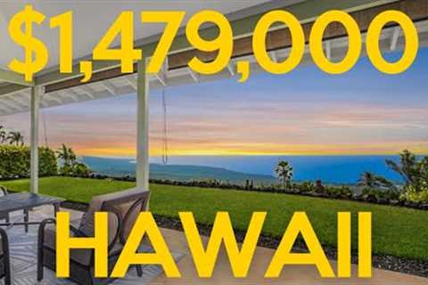 Hawaii real estate Private 1 acre home site with views of South Kona