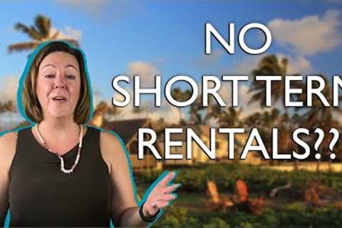 Why CAN''''T You Have Short Term Rentals On Oahu | Oahu Hawaii Real Estate