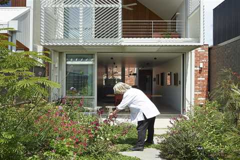 She Loved Her Neighborhood, So She Expanded Her Existing Terrace Home to Age in Place