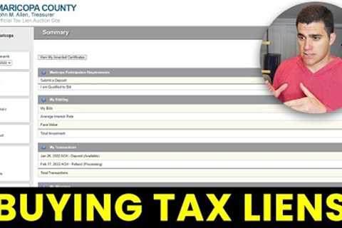 How to Buy Tax Liens: Step By Step Walkthrough