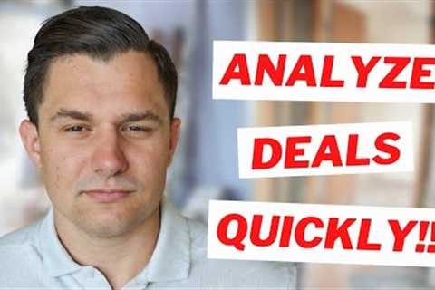 How to Analyze Your Real Estate Deals Like a Pro