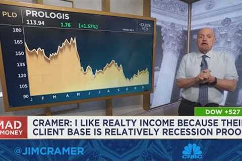 Jim Cramer explains why he likes these 3 real-estate stocks for 2023