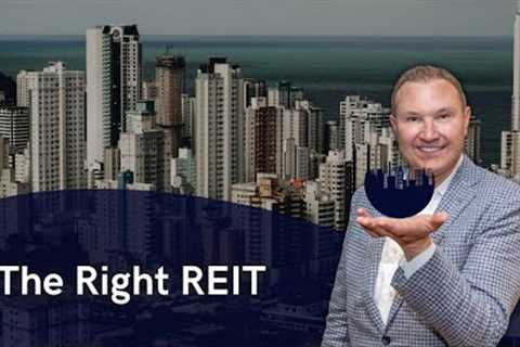 THE RIGHT REIT! #reit #realestate