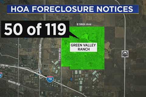 A Record Number Of Homeowners In Green Valley Ranch Face HOA Foreclosures