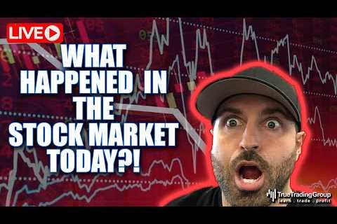 WHAT HAPPENED in The Stock Market Today as Earnings Start? Find Out During Our Stock Market LIVE!