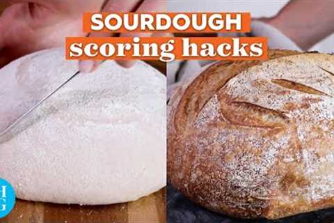 Sourdough Scoring Hacks to Make Your Homemade Bread Look BAKERY FRESH | Better Homes & Gardens