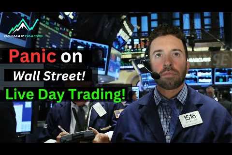 [LIVE] PANIC in the Stock Market! 10 Days of RED!