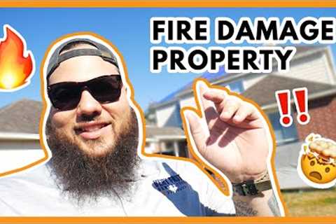 How to Flip a Fire Damaged Property || Real Estate Investing