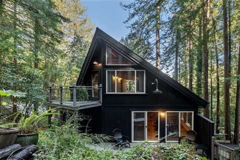 For $775K, You Can Enjoy Cabin Life Nestled Among the Redwoods