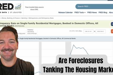 Are Foreclosures Tanking The Housing Market? | CinchHomeLoans.com
