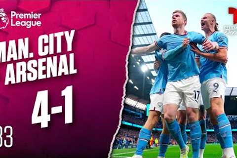 Highlights & Goals | Manchester City v. Arsenal 4-1 | Premier League | Telemundo Deportes