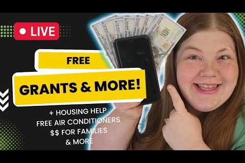 MORE GRANTS! Housing Help, Tax Rebates, FREE Air Conditioners & More! | Low Income News