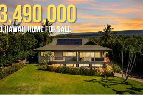 Luxury Home for Sale in Maui, 3525 Lanihou Pl Kihei, Hawaii ,Real Estate Video Tour