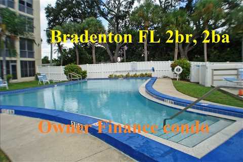 #Bradenton, Florida 2br, 2ba owner finance condo in 55+ community close to everything
