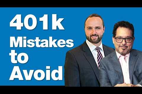 10 Mistakes in Your 401k (4/28//23): Market Analysis & Personal Finance commentary from RIA..