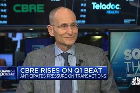 The story around commercial real estate isn''t what people think, says CBRE CEO Bob Sulentic