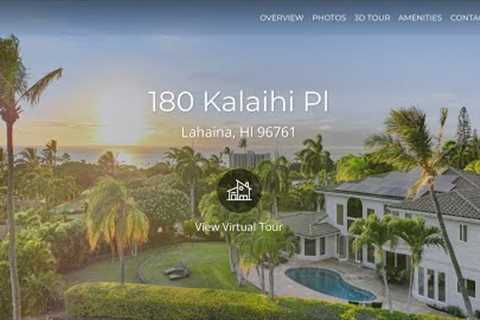 SNEAK PEEK! Maui Homes For Sale - Preview Ka’anapali Masterpiece