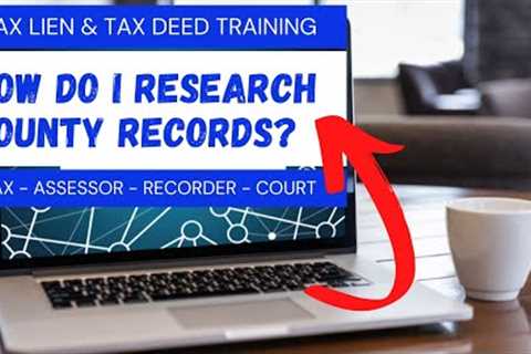 HOW TO RESEARCH TAX DEED PROPERTY RECORDS! TAXES, ASSESSOR & COURT DOCS