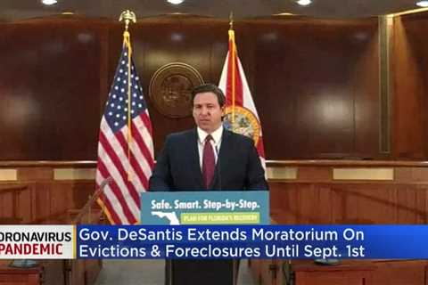 Gov. Ron DeSantis Extends Moratorium On Evictions
