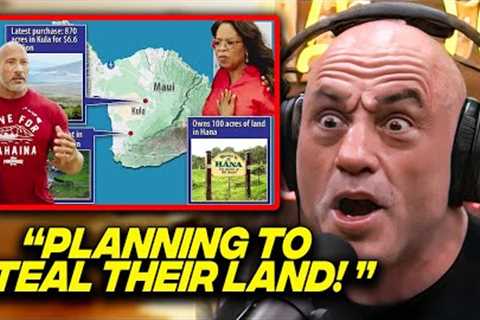 Joe Rogan EXPOSES How The Hollywood Elites Like Oprah Want To STEAL Land In Maui