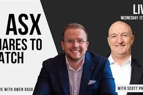 Scott Phillips names 5 ASX shares to watch | Rask LIVE #3