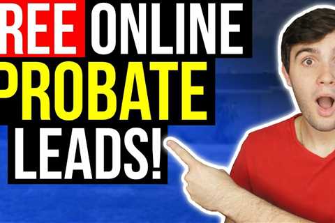 How to Pull FREE Probates Leads ONLINE | Wholesaling Real Estate