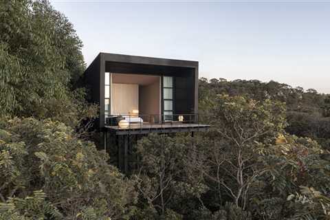 Giant Sliding Doors Reveal an Epic Treetop View at This Brazilian Retreat