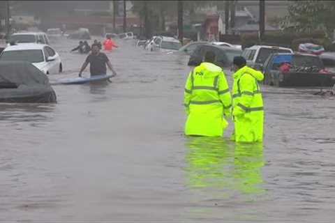 San Diego Storm Update 10 p.m. | Widespread damage floods homes, cars, roads