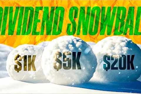 The Dividend Snowball – Living off Your Dividends Fast!
