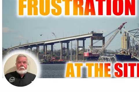 Frustrations with Command at the Baltimore Key Bridge Collapse Site