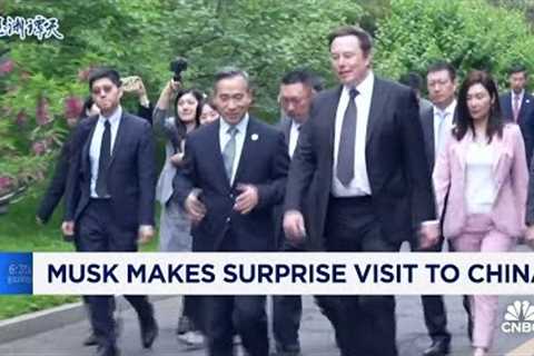 Elon Musk makes surprise visit to China: Here''s what to know