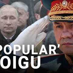 ‘Catastrophically bad’ Russian defence minister Shoigu was ‘massively unpopular’ | Mark Galeotti
