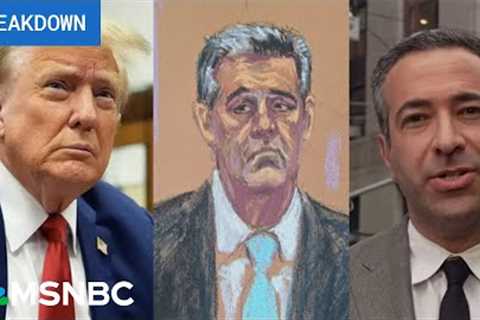 Trump trial ends with ''f-bombs'': Cohen pressed in tirades against ''mob boss Trump''