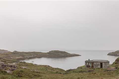 Friends Weathered Nine Storms Within 18 Months to Build This Remote Cottage in Scotland