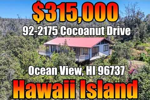 Offered at $315,000. 92-2175 Cocoanut, Ocean View, Big Island Hawaii Real Estate - MLS#712791