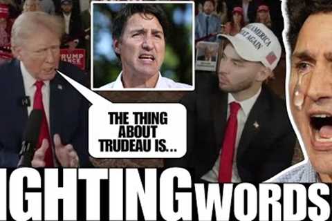 Trump BLASTS Trudeau during EPIC livestream