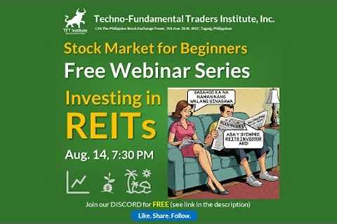 INVESTING IN REITS | FREE WEBINAR+ Weekly Charting Session