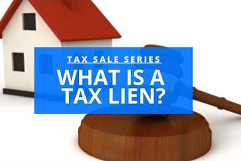 Tax Lien Certificates: Quick Start Training