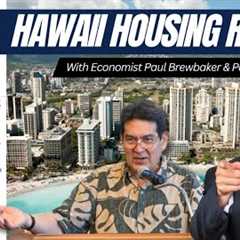 Hawaii Housing Report with economist Paul Brewbaker & Patrick ONeill R PB September 2024