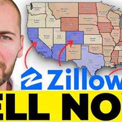 Zillow releases ultimate Housing Market SELL Signal. 700+ cities where prices will correct.